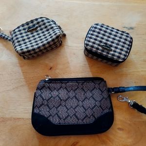 Longaberger wristlet with coin purse
